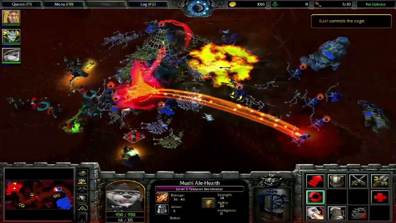 5. Frozen Throne - Curse of the Blood Elves - The Search for Illidan