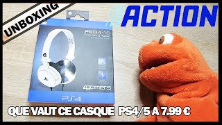 J'AI ACHETÉ UN MICRO CASQUE GAMING 16€ CHEZ ACTION (IL EST