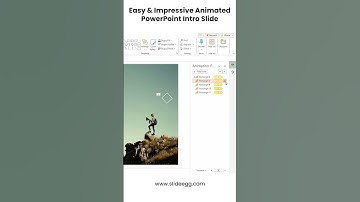 Easy & Impressive Animated PowerPoint Intro Slide
