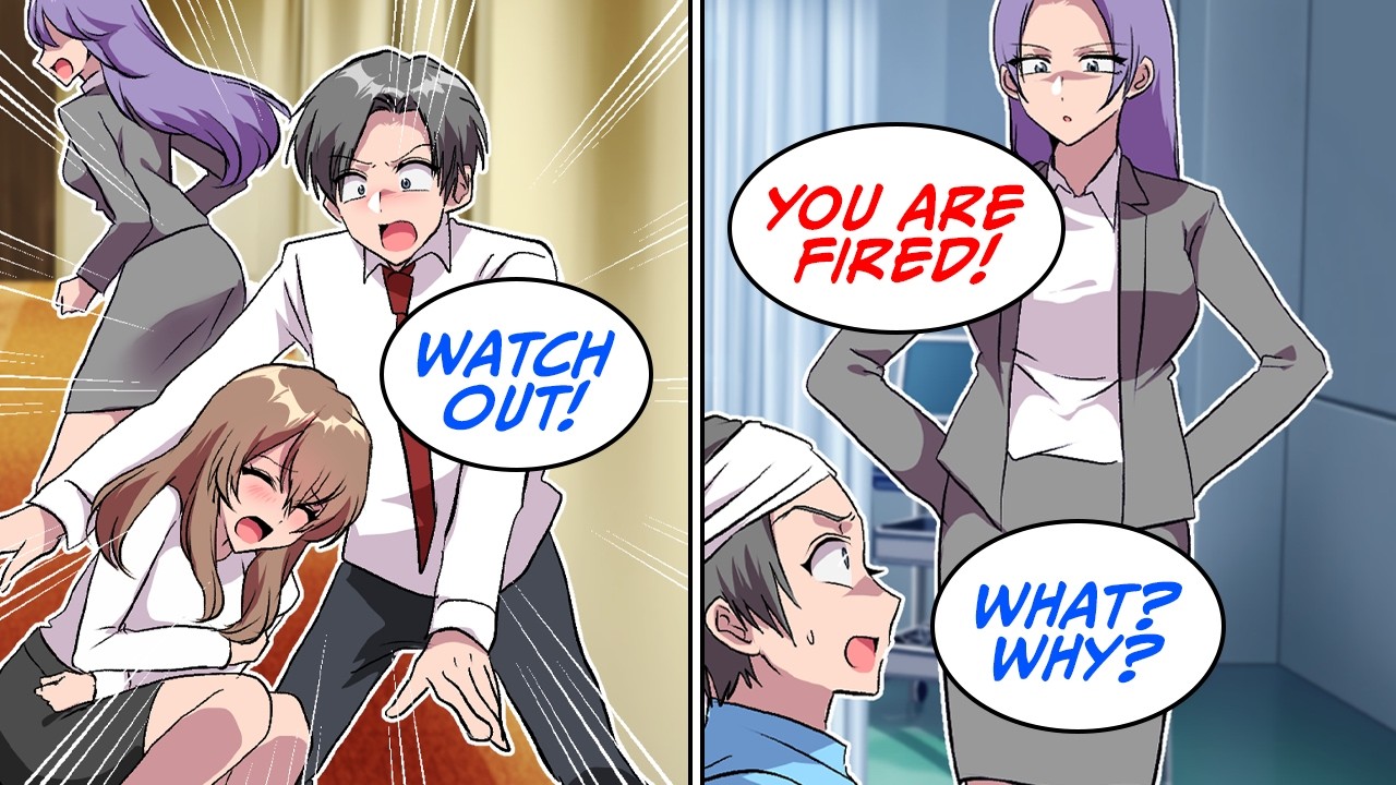 【RomCom】I risked my life to protect the CEO during a business dinner.【Manga Dub】