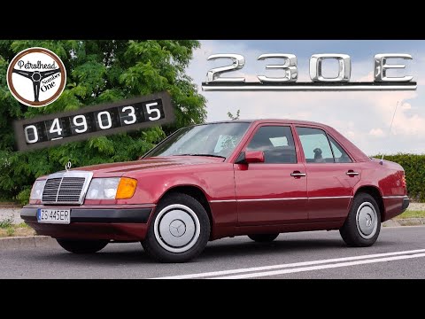 1990 Mercedes 230E | Prawie nowe W124. Prezentacja i jazda.