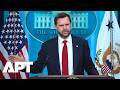 “We Have All the Cards” – JD Vance Reveals All in Full Iran Deal Press Briefing | APT