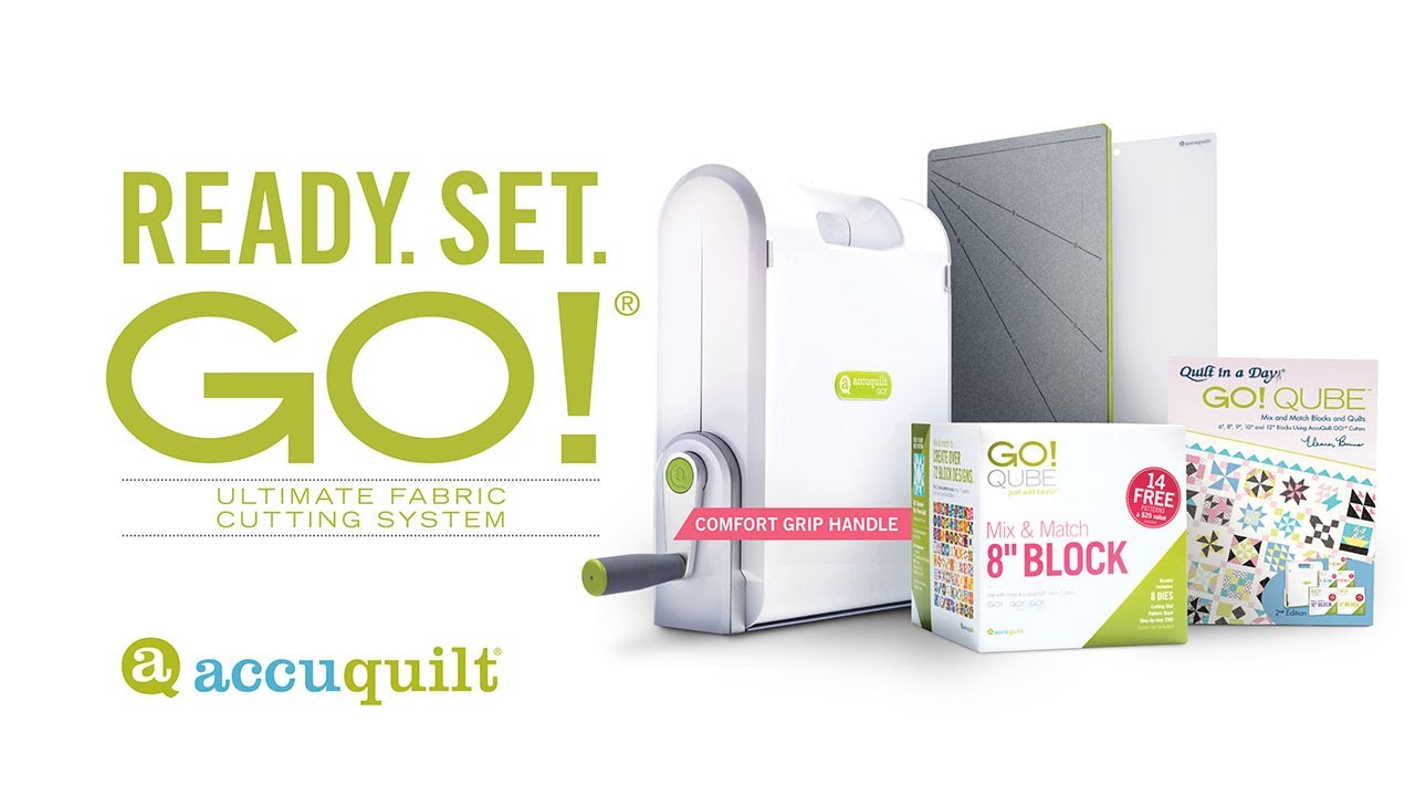 How to use AccuQuilt GO! Fabric Cutting Machine 