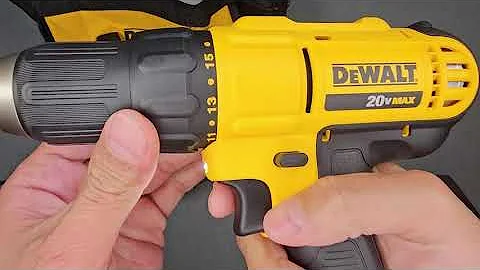 Dewalt 20v Max Cordless Drill Kit (DCD771C2)