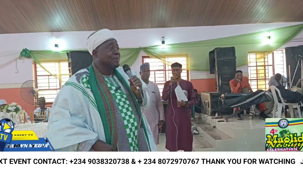 LECTURE BY SHEIKH ABDULLAH GOOGA OLOHUNTOYIN AT JAM'HIYATU ANSARUDEEN TIJNIYYAH IKORODU DIVISION