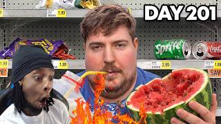 FlightReacts To MrBeast Eat Everything In A Grocery Store, Win $1,000,000!