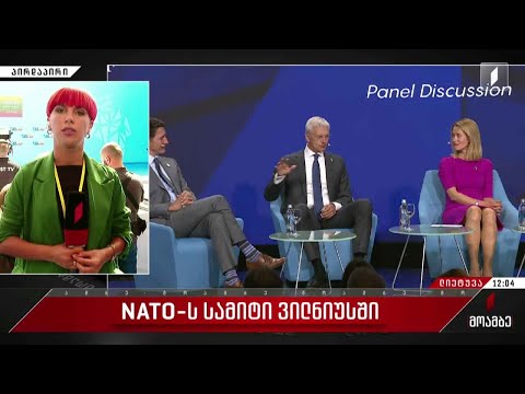 ვილნიუსი ნატო-ს სამიტს მასპინძლობს