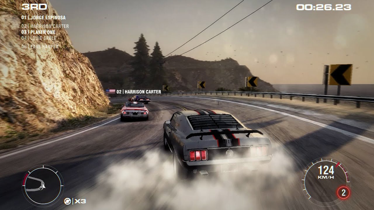 GRID 2 Classic MUSCLE Ford Mustang Gameplay