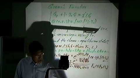 Tai-Ping Liu (Stanford uni.) / Qualitative Study of the Boltzmann Equation -1 / 2009-10-21