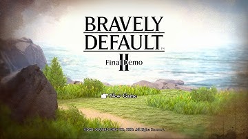 Bravely Default 2  - Final Demo - Full Playthrough (Nintendo Switch)
