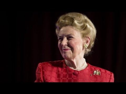 Conservative icon Phyllis Schlafly dies