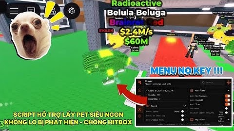 CÁCH HACK STEAL A BRAINROT - NO KEY , TÀNG HÌNH , FAKE LAG , CHỐNG HITBOX , ĐỊNH VỊ , AUTO MUA PET !