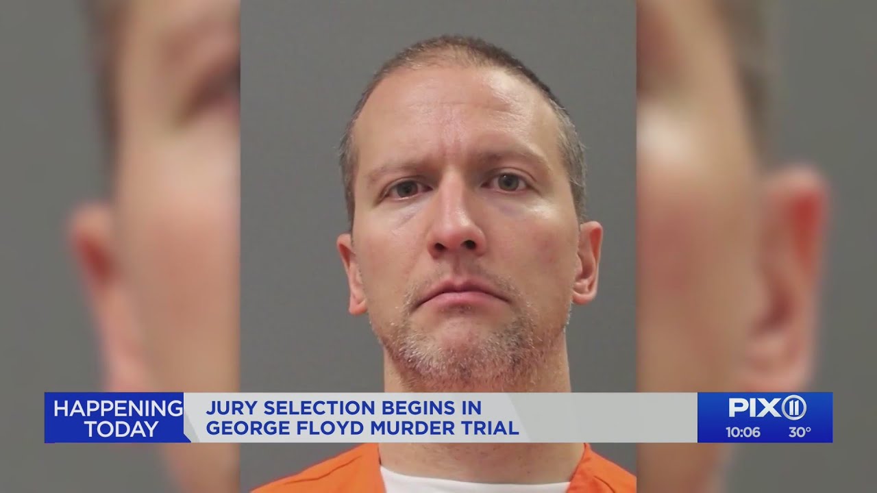 George Floyd killing: Jury selection begins in Chauvin trial - YouTube