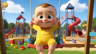Play Time Slide And Swing  | Fun Playground Song for Kids | Toddler Play Rhyme