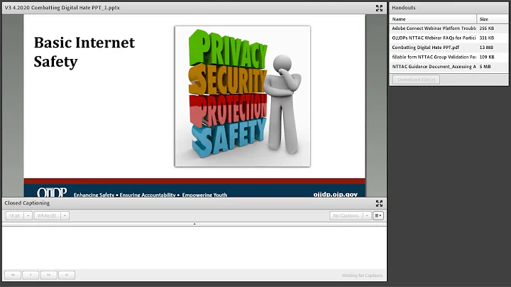 Understanding and Combating Cyberbullying and Digital Online Hate Webinar