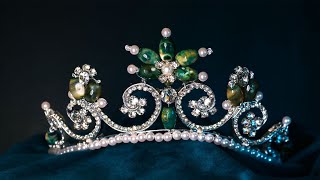 Transforming My Mom&#39;s Necklace into this Tiara | Crown Obsession #11