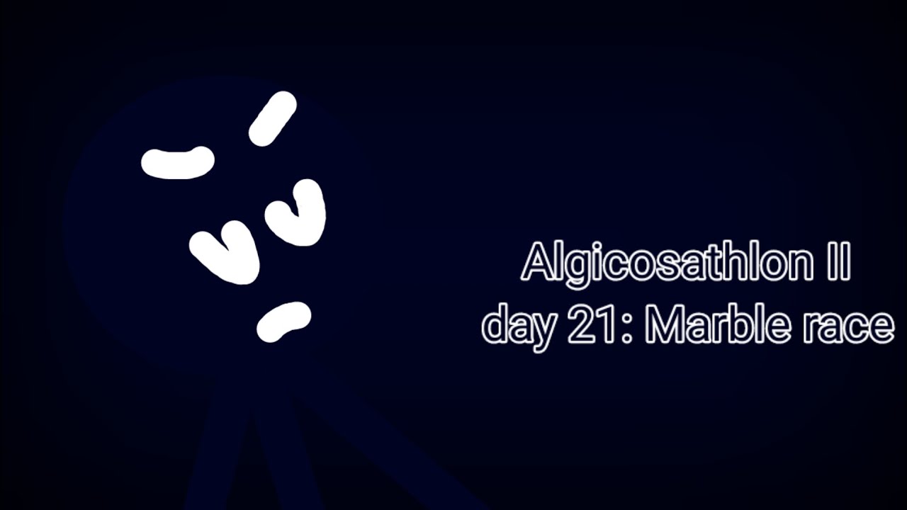 Algicosathlon II day 21 - YouTube