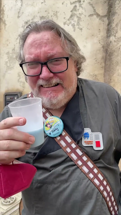 On Bobby’s Birthday, he experienced Blue Milk Brain Freeze!