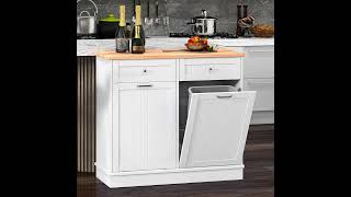 Double Tilt Out Trash Cabinet #amazoncommission Click link for purchase