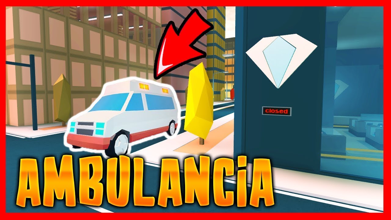 Nueva Ambulancia En Jailbreak Es Util Roblox Youtube - nueva ambulancia en jailbreak es util roblox youtube