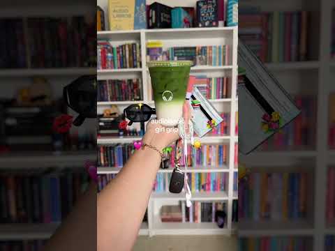 only the essentials 🙂‍↔️🕶️🍵🎧 #girlgrip #audiobookgirly