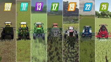 FS09 vs FS11 vs FS13 vs FS15 vs FS17 vs FS19 vs FS22 FS25 | Self Propelled Sprayer 