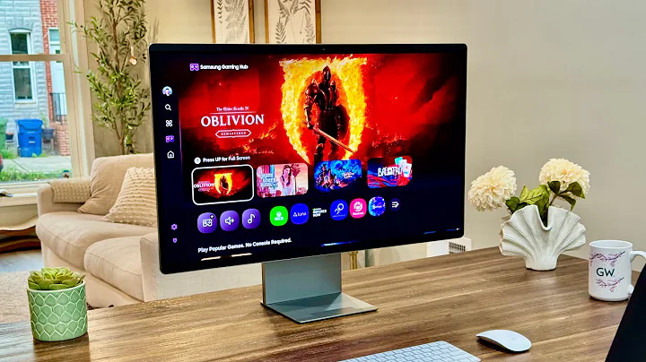 The Best OLED Monitor? Samsung Smart Monitor M9 Review!