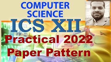 2nd | XII year computer Science practical paper pattern 2022 | class 12 computer practical exam