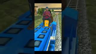 || 😊TRAIN RACING 3D TRAIN || ACCIDENT FUNNY VIDEO || screenshot 5