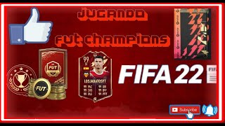 JUGANDO CONTRA SUBS Y FUT CHAMPIONS EN DIRECTOFifa22