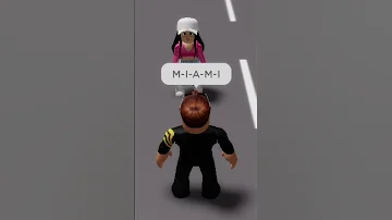 M-I-A-M-I, Running out of time! 🏃#roblox #viral