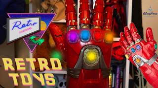 RETRO TOYS - Disney Parks Avengers Vault Iron Man Nano Infinity Gauntlet w/Stones