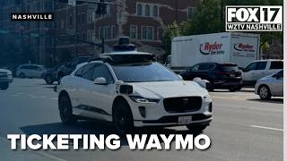 New Tennessee law lets Nashville police ticket Waymo driverless cars