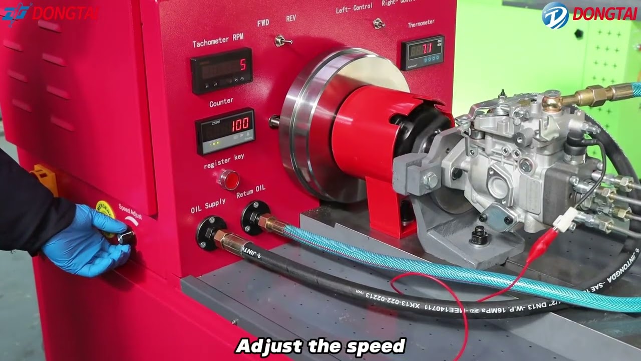 MINI8PSB-550 Testing VE 4 Cylinder Fuel Injection Pump