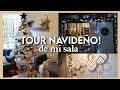 TOUR NAVIDEÑO de mi SALA INFONAVIT ♥️-El canal de Kari