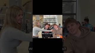 Mini Mic | What's Your Theme Song? #college #interview #university #funny #students #uni