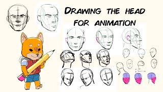 Drawing the head for animation