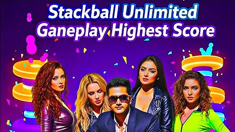 Live Stack ball 3d 🏀 highest score challenges 🎮 #stackbounce #shorts #viral #gaming #stackball​