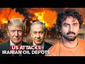 US Strikes Iran’s Oil Depots | Middle East War Escalates