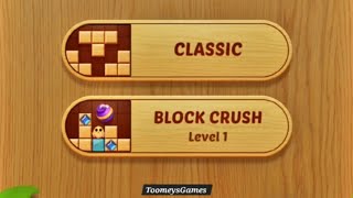 * Block Crush * Wood Block Puzzle Game! screenshot 1