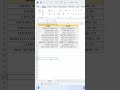 Excel Tips #short#shorts#shortvideo #shortsvideo #youtubeshorts#youtube #viral #viralvideo #ytshorts