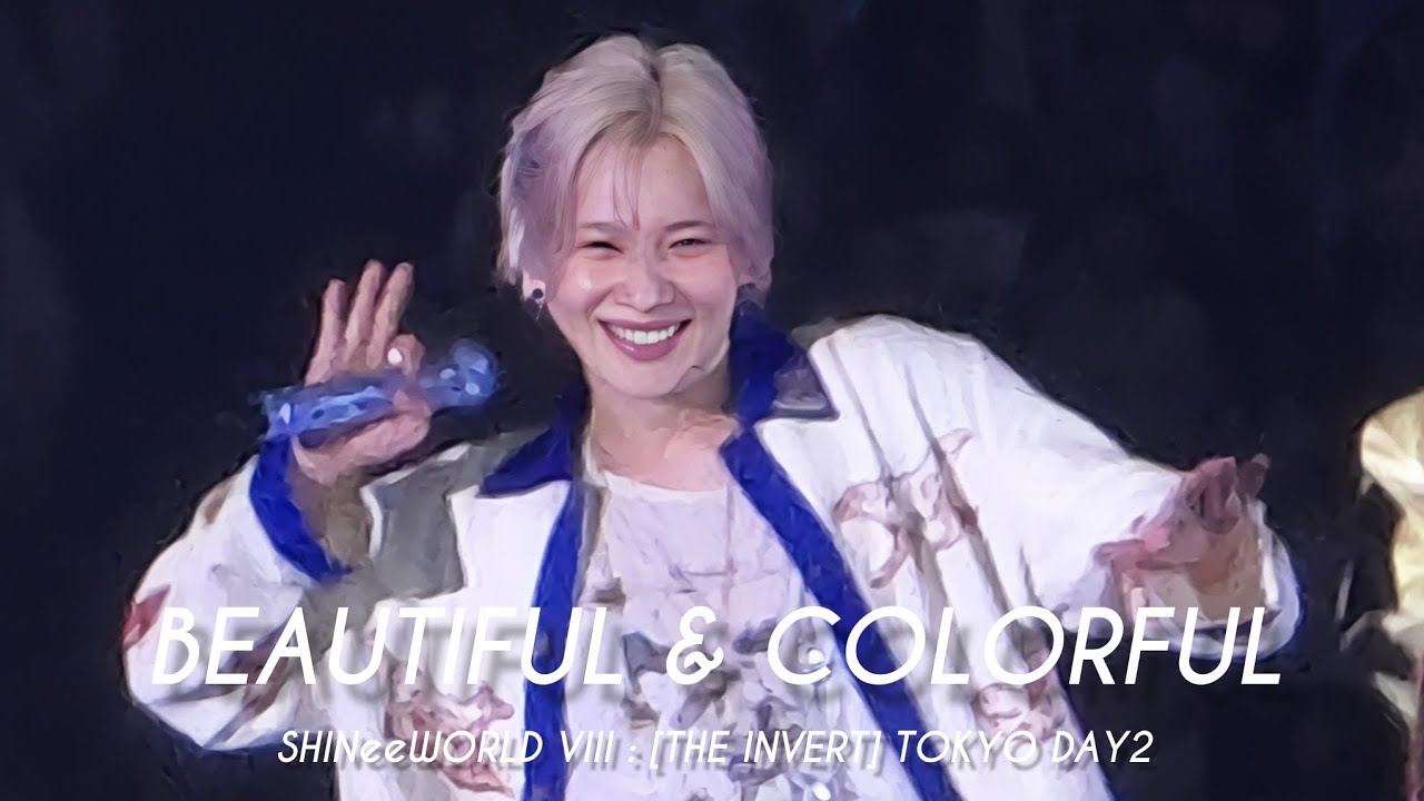 260607 태민 아름다워&컬러풀 인버트서콘 도쿄 SWC8 SHINeeWORLD VIII
