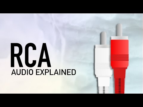 Video: Ce este un cablu rca?