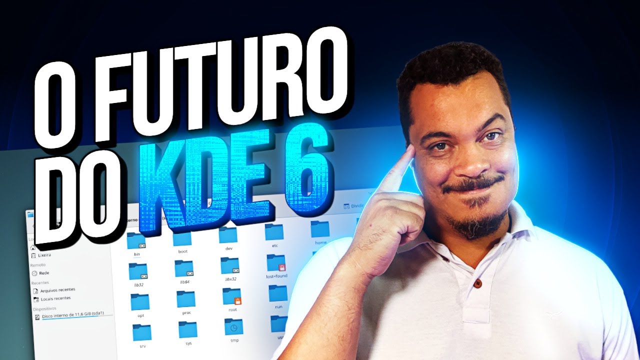 O KDE Plasma 6 promete ser uma REVOLUÇÃO! - YouTube