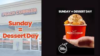 Sunday Dessert Day Treat yourself you deserve it