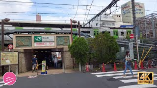 [4K]Walk on Two shop Street in Tokyo Komagome