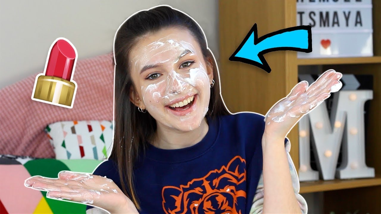 Using SHAVING CREAM as Makeup Remover?! ♡ YouTube