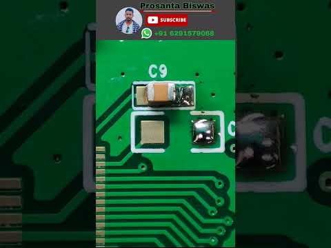 How to Solder SMD Components. #shorts #Electrobias