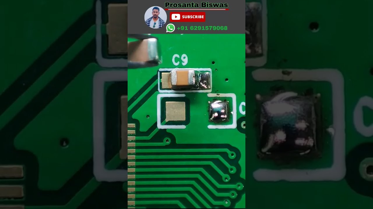 How To Solder SMD Components Shorts Electrobias