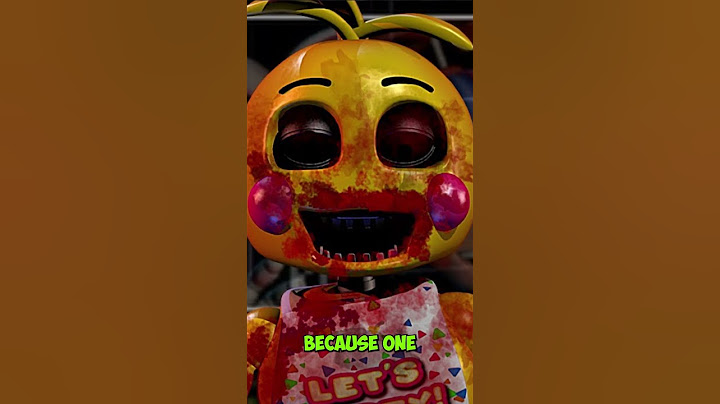 Where Did Toy Chica's Beak Go in FNAF 2?